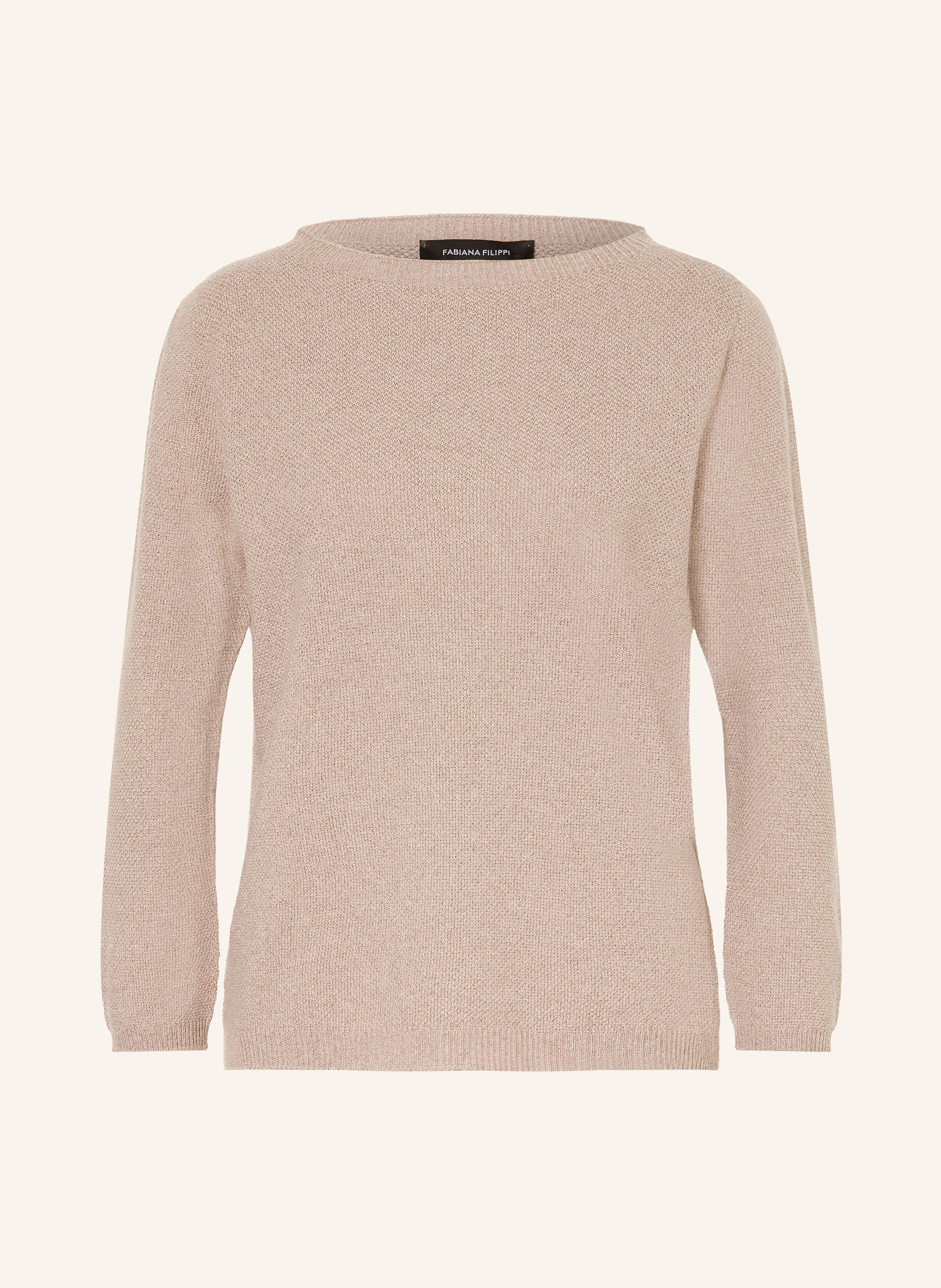 FABIANA FILIPPI Pullover mit Glitzergarn
