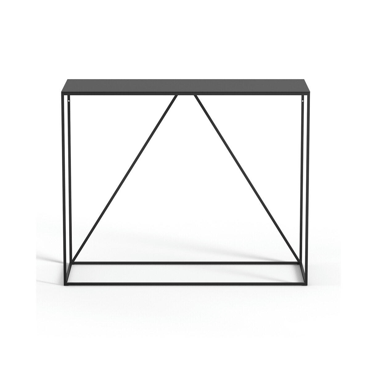 Petite console métal acier, Romy
