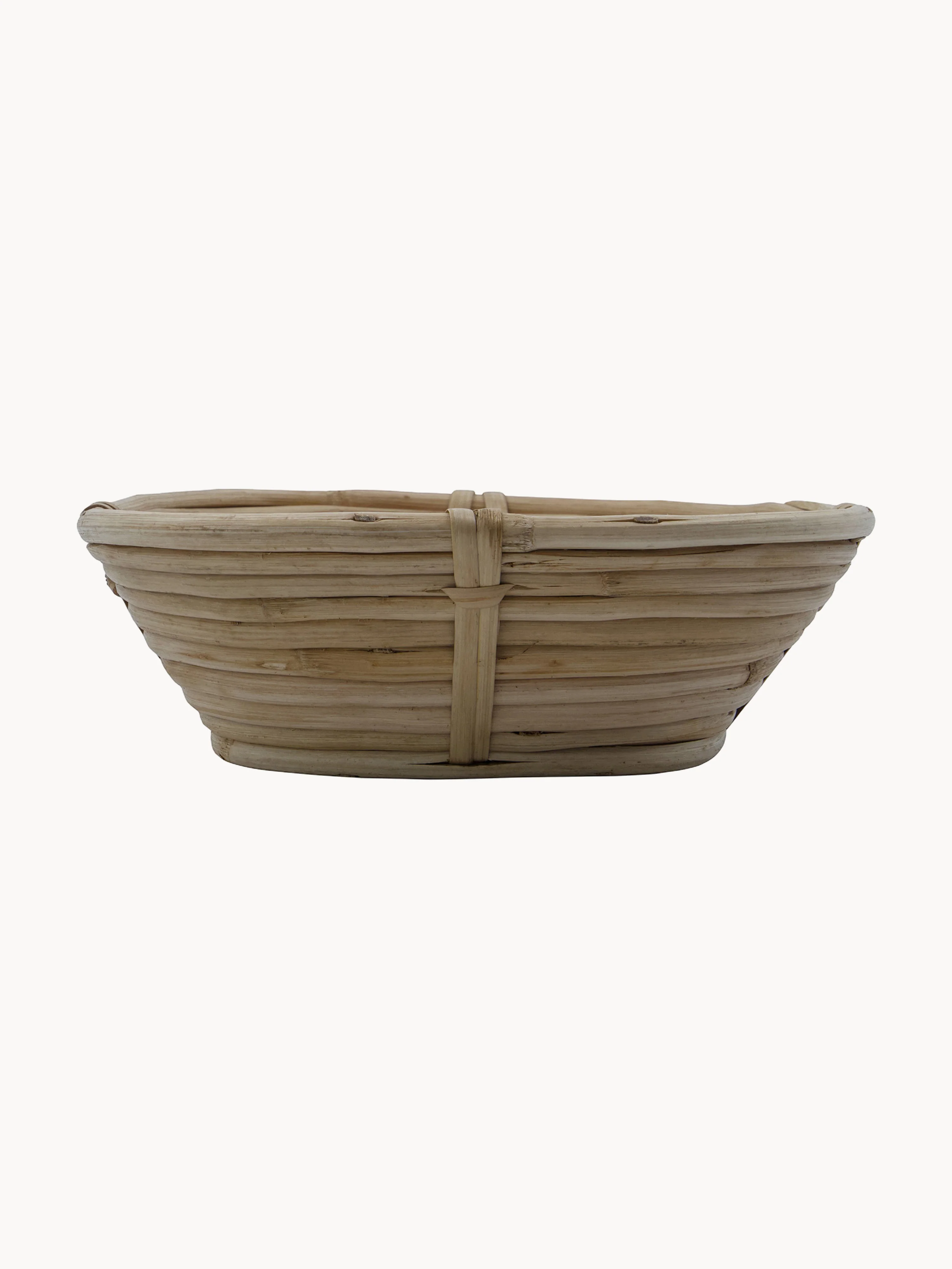 Handgefertigter Brotkorb Conical aus Rattan