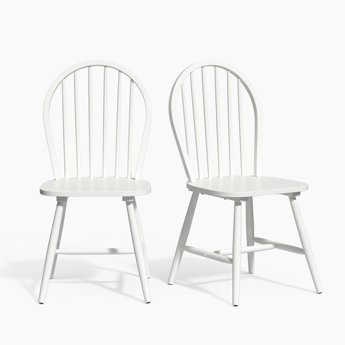 Lot de 2 chaises à barreaux, WINDSOR