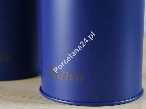 Komplet pojemników 11 cm (3 szt.) Karl Hausmann - Alaska Granatowe 6.POJ.2012