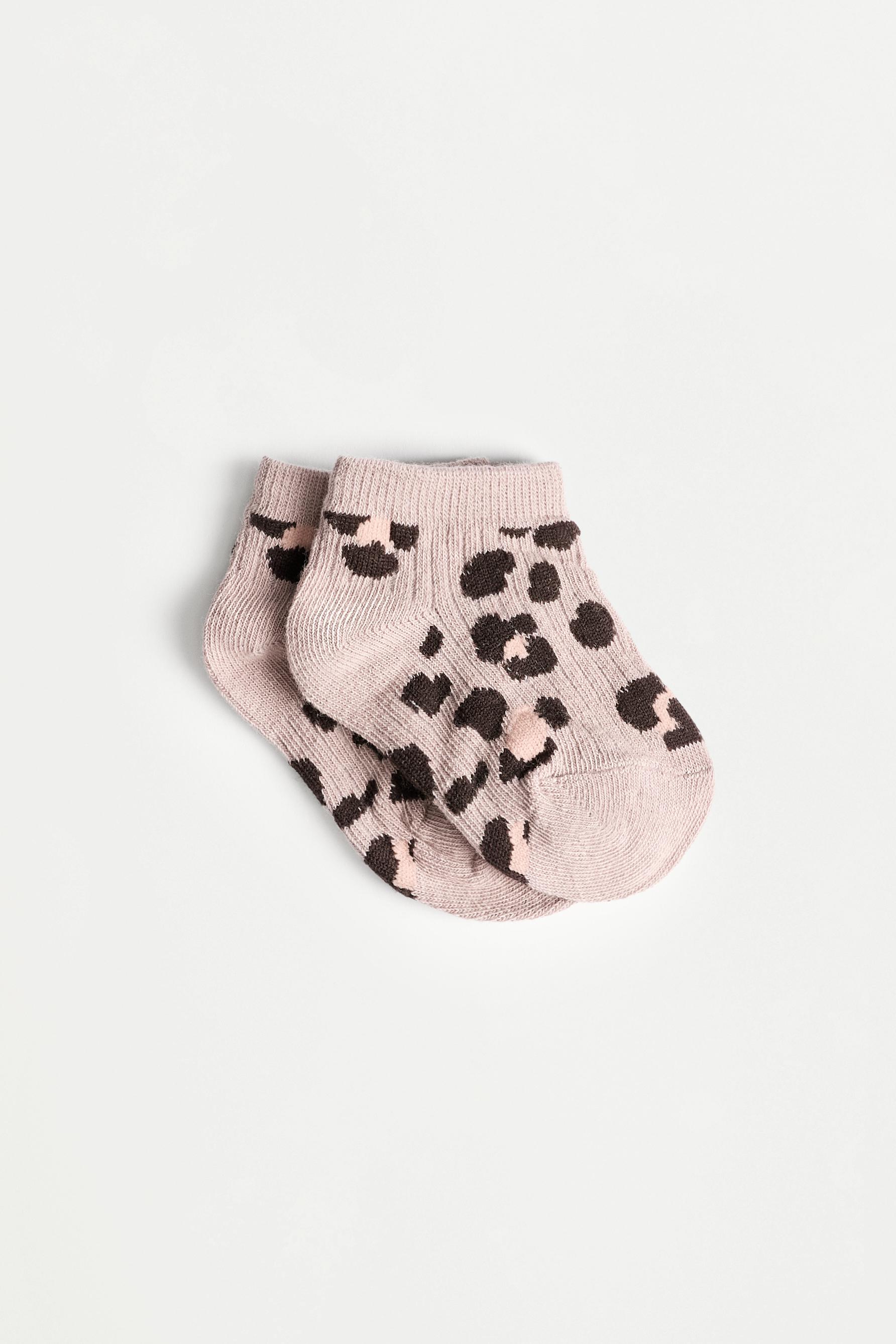 Calcetines cortos animal print (Pack 7)