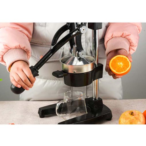 SOGA 2X Commercial Manual Juicer Hand Press Extractor Squeezer Black