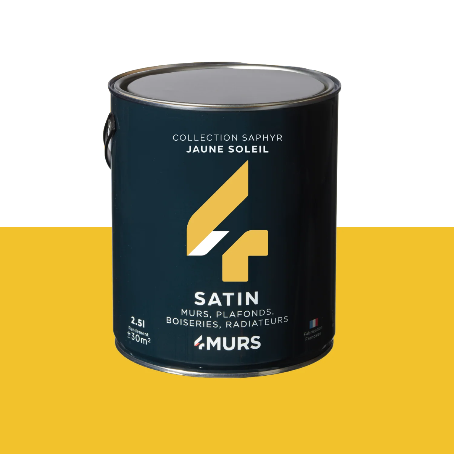 Saphyr Peinture Multi-supports Peinture jaune soleil Satiné