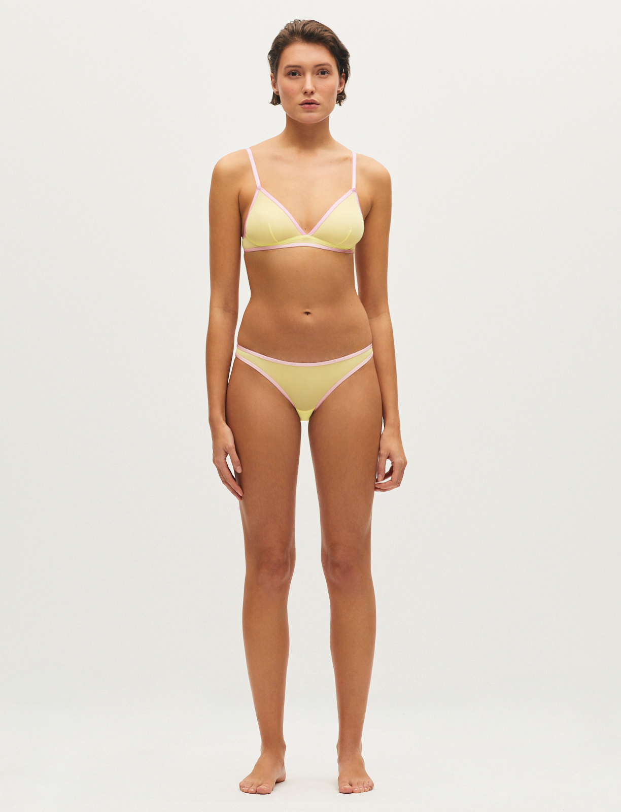Soutien-gorge sans armatures CHERI TULLE BICOLORE