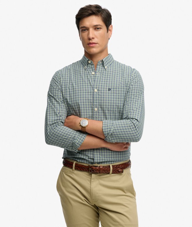 Preppy Poplin Long Sleeve Shirt