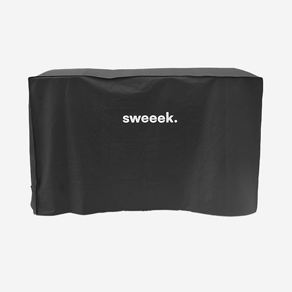 Housse universelle de protection noire pour barbecue L 170 x D 73 x H 105 cm - Taille L