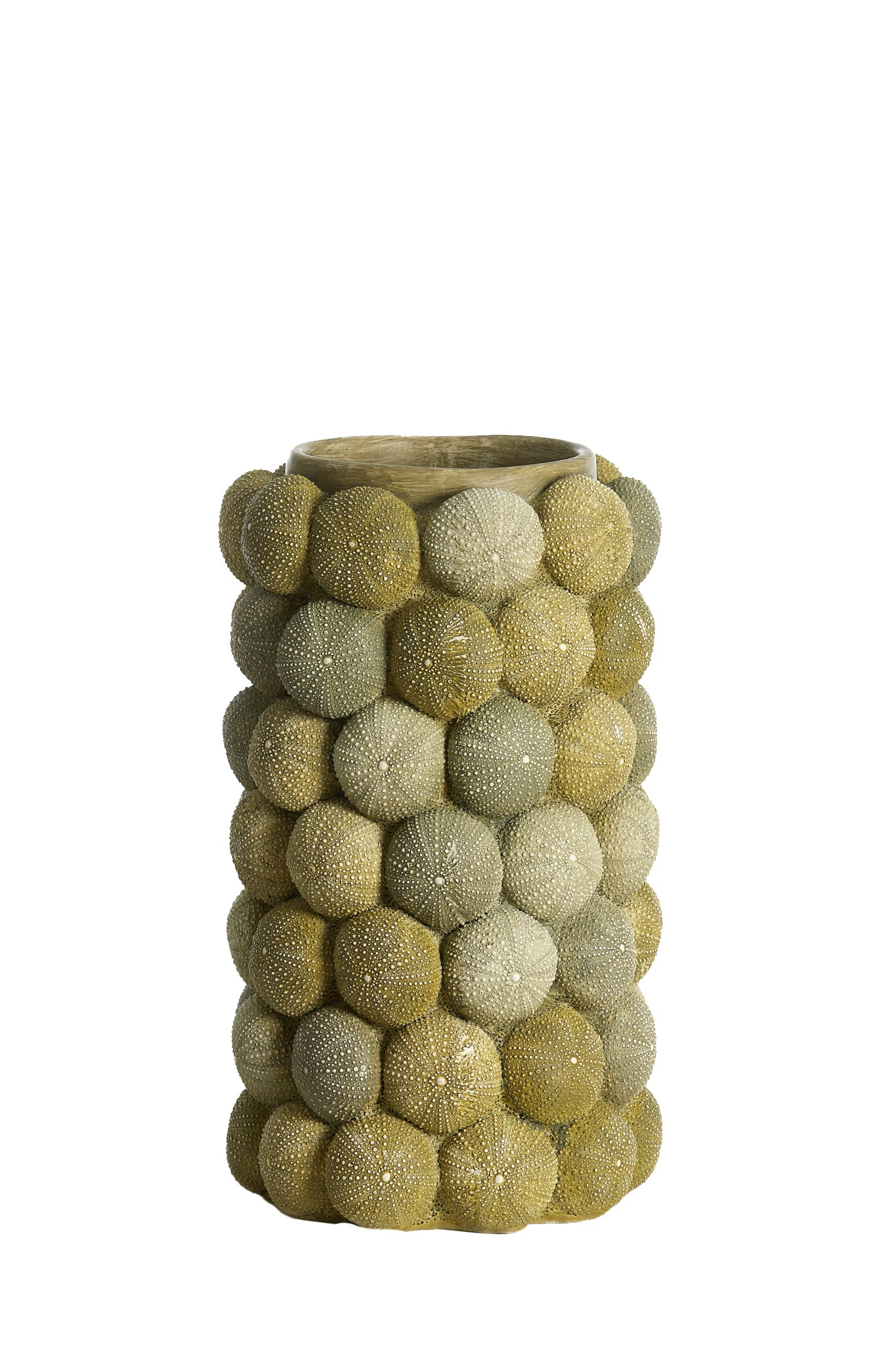 Light & Living vaas SEA URCHIN - Ø19x32.5cm - groen