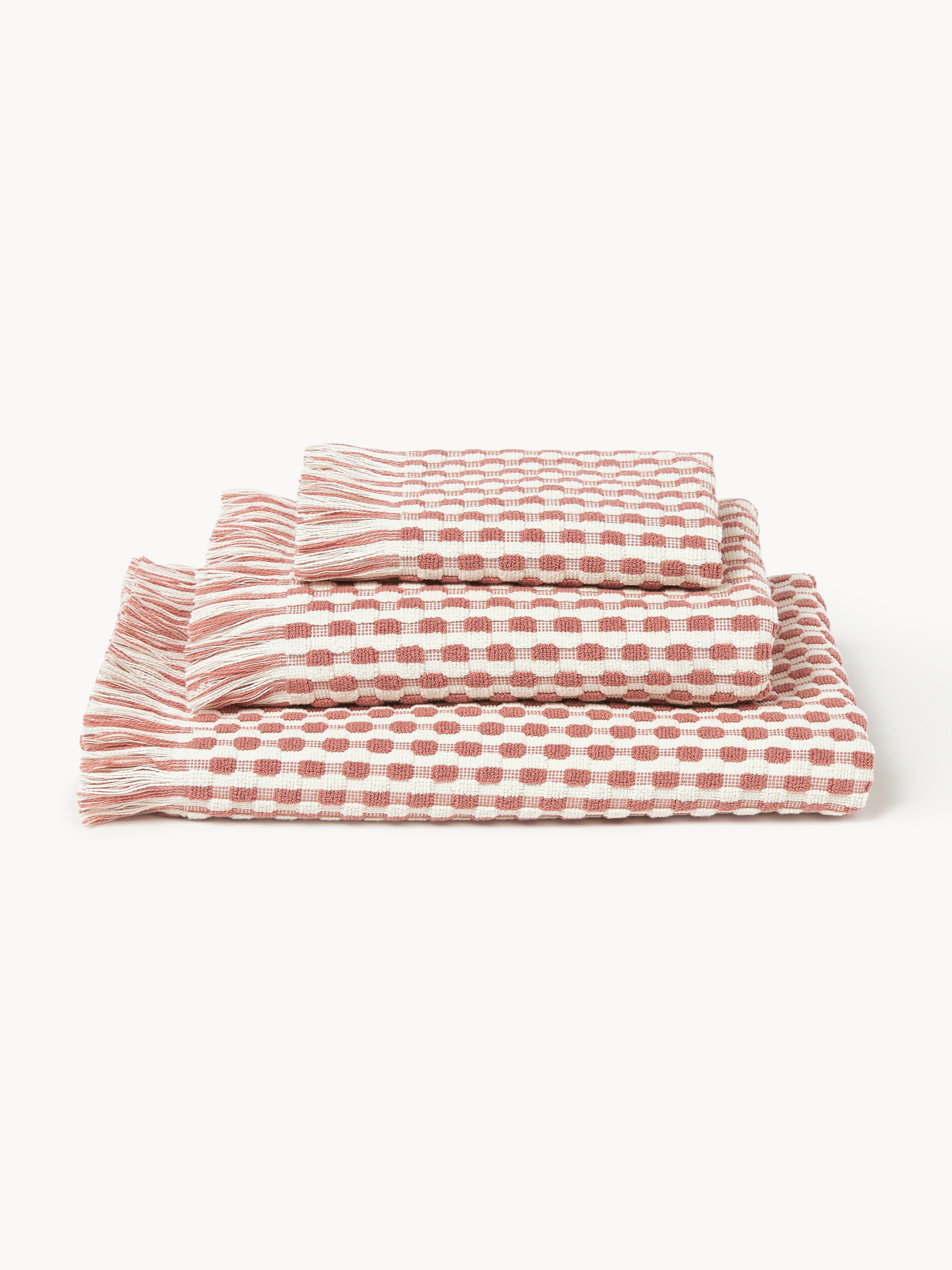 Hoch-Tief Handtuch-Set Juniper, in verschiedenen Setgrößen