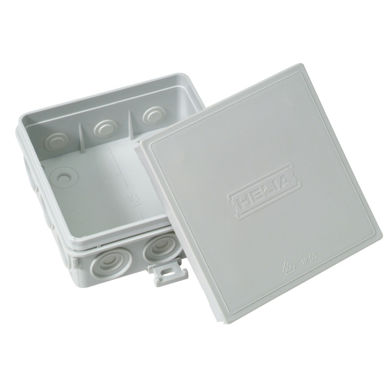 Boite de dérivation IP20 100 x 100 x 37 mm 5 pièces