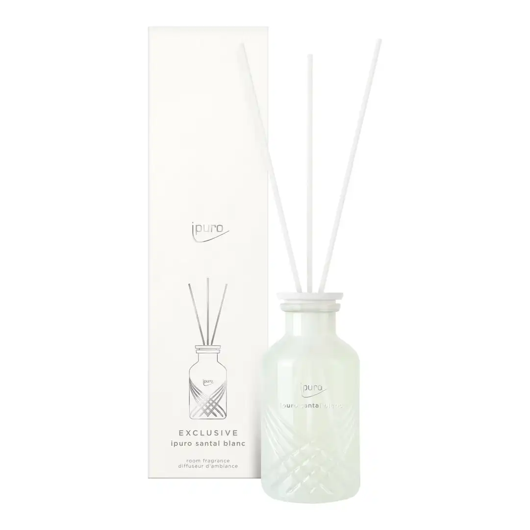 ipuro EXCLUSIVE Raumduft Santal Blanc Weiß, 240 ml