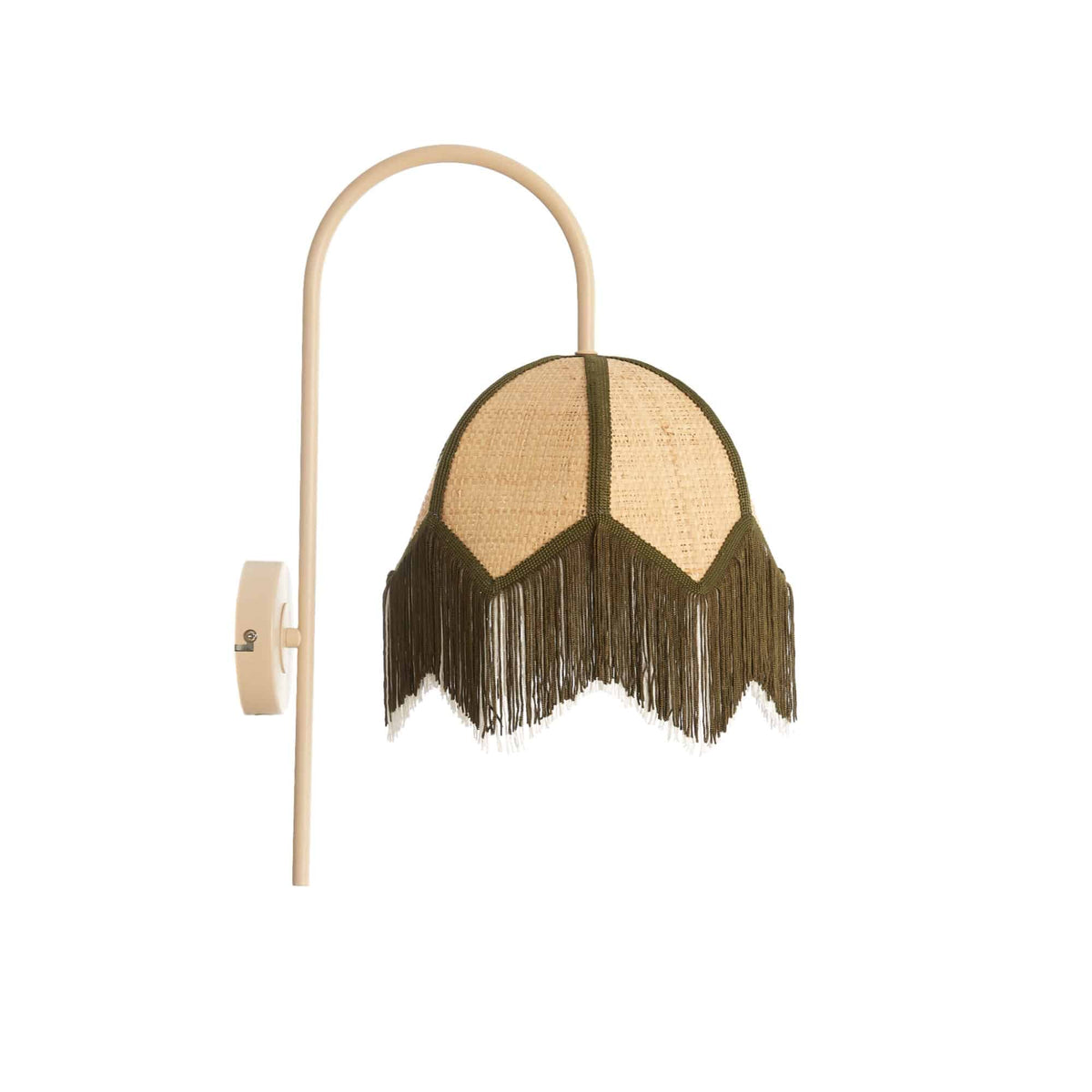 Light & Living wandlamp Sulina - groen - 33x25x47cm