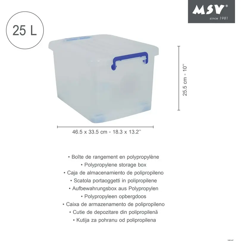 Aufbewahrungsbox MSV
