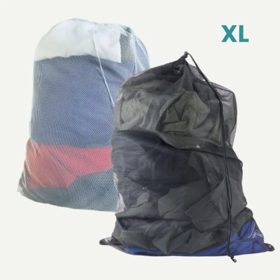 Nordix Waszak Groot XL 60 x 90 CM 2 stuks Wit en Zwart Treksysteem Trekbandsl...