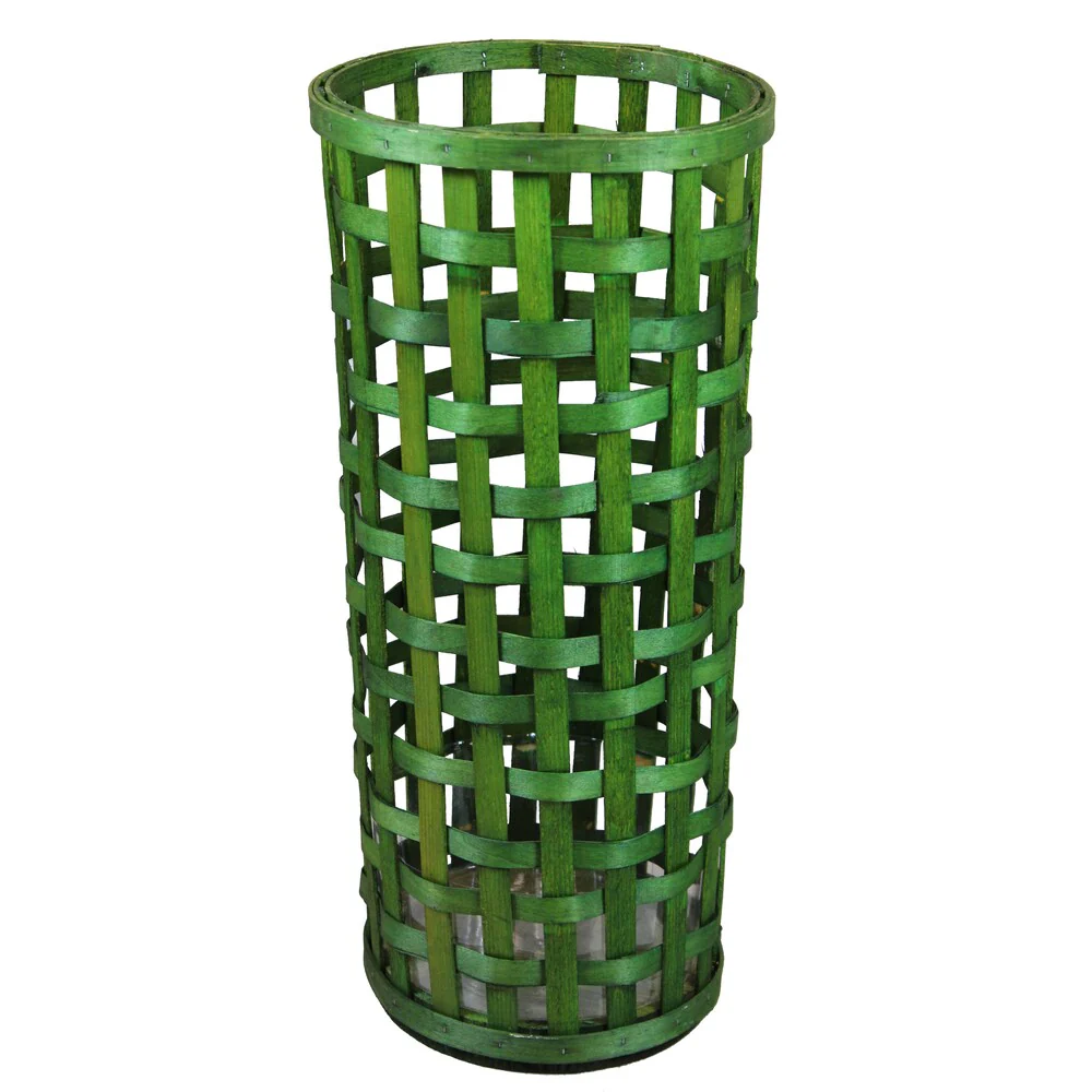 Woodchip Weaved Umbrella Holder