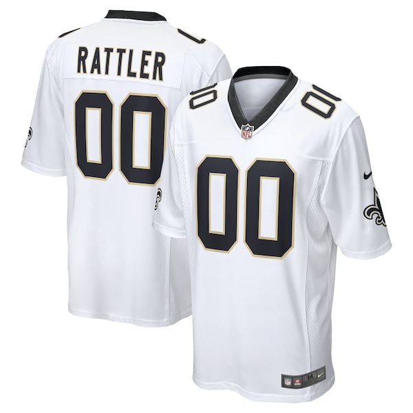 Spencer Rattler New Orleans Saints Nike 2024 NFL Draft Game Player Jersey - White