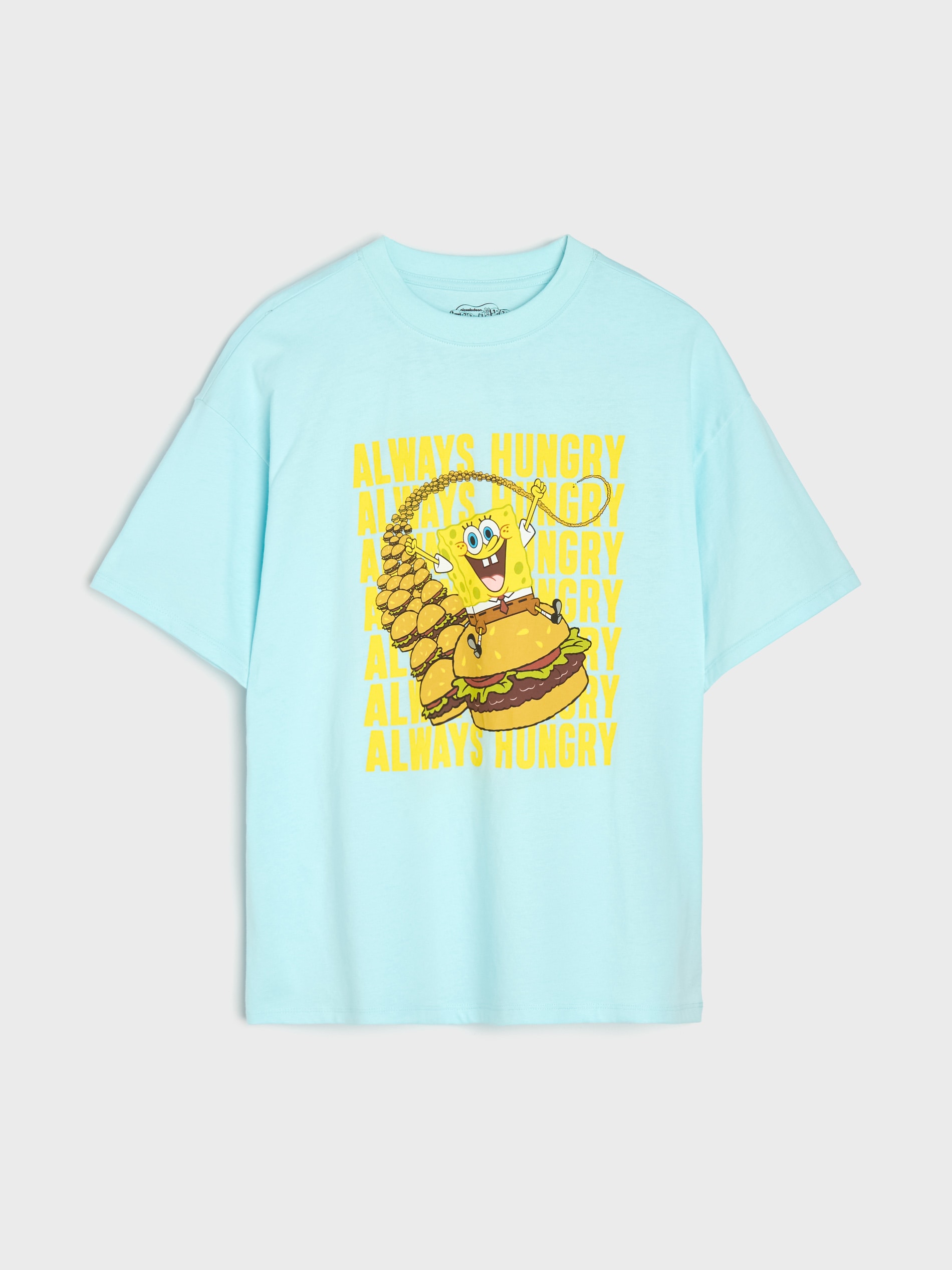 Bawełniana koszulka z nadrukiem SpongeBob