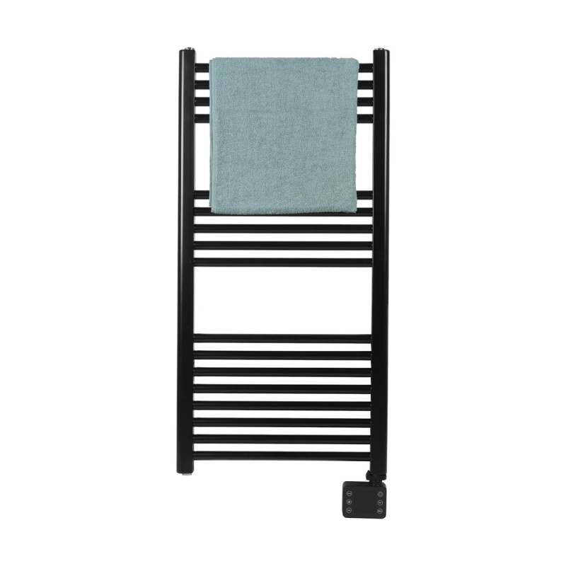 Sèche-serviettes électrique Sani Wifi noir 800 W EUROM