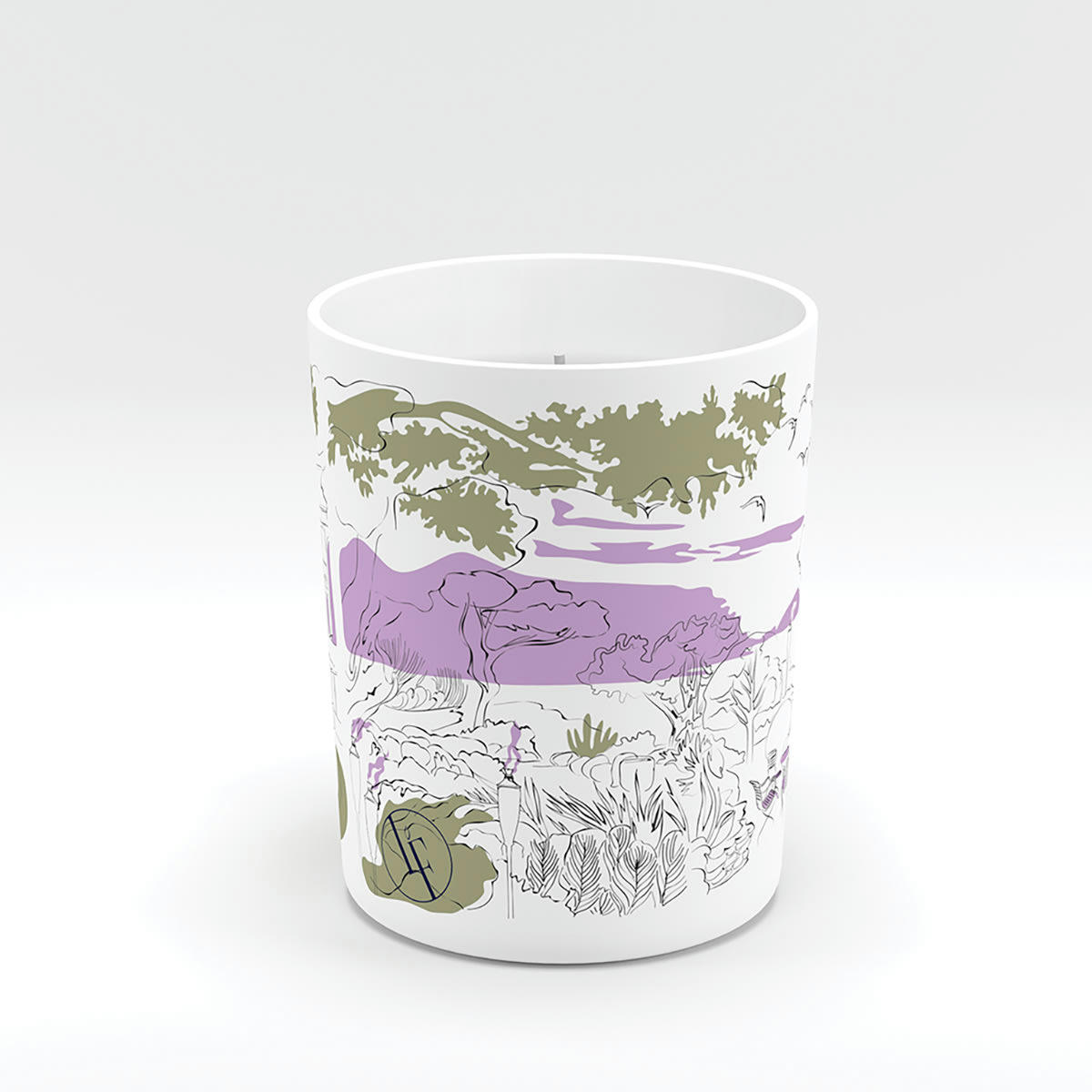 - Bougie parfumée Jardin Méditerranéen