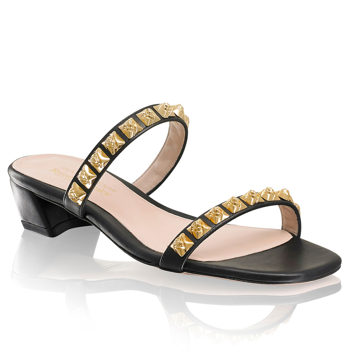 Russell & Bromley STELLA Block Heel Mule