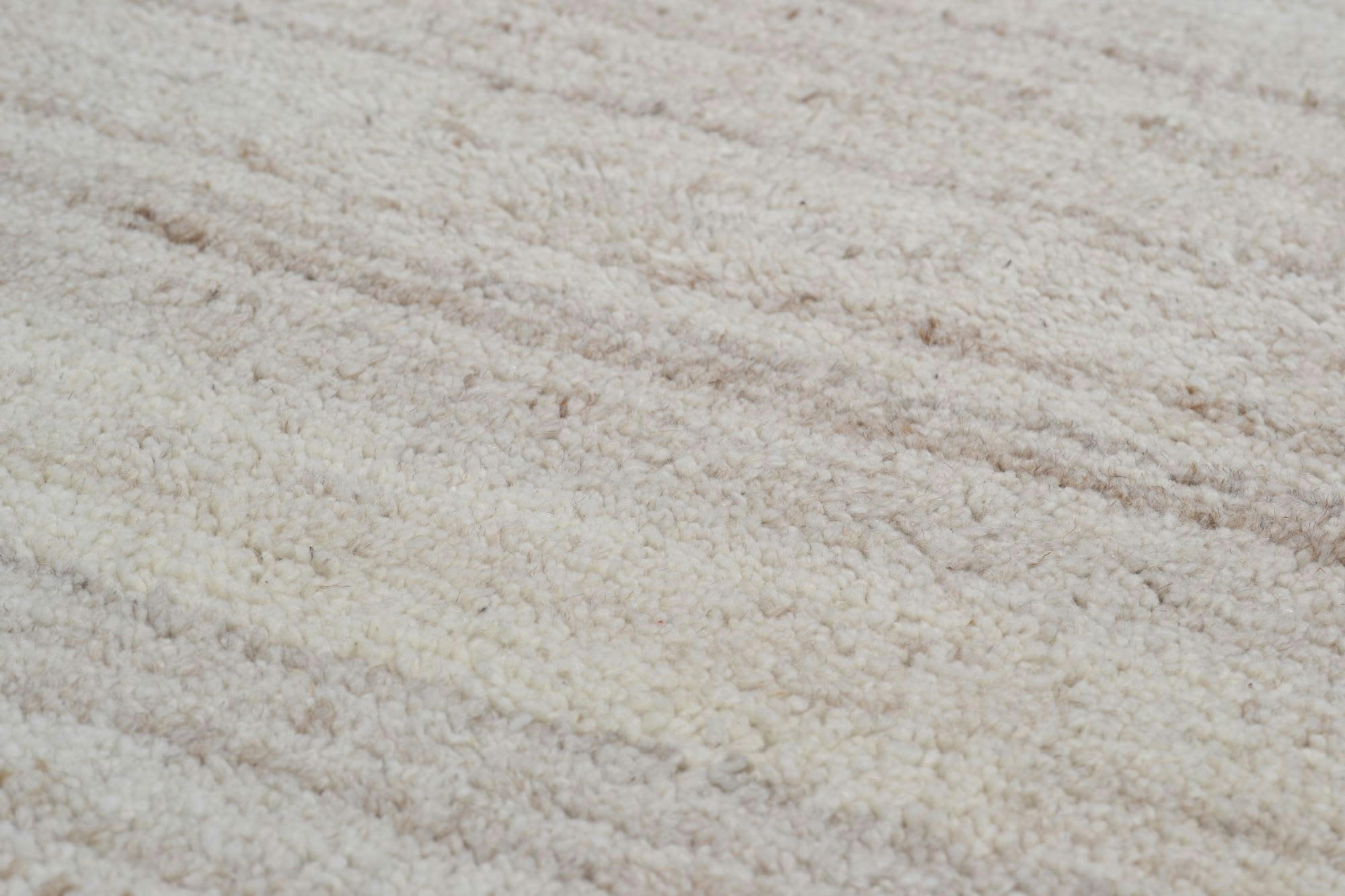 ROYAL BERBER - Tapis berbère en laine naturelle - mélange 70x140 cm