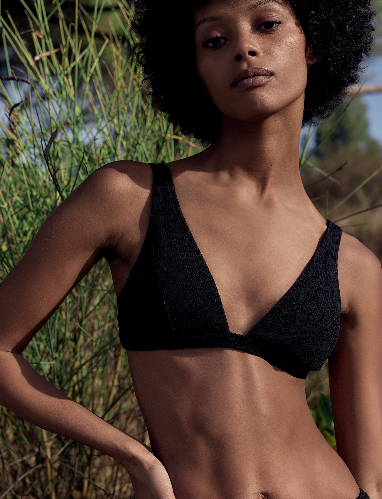 Haut de maillot de bain triangle sans armatures paddé LAGON