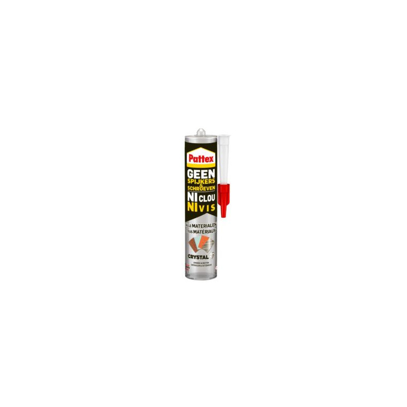 Colle Ni clou ni vis tous matériaux Crystal 300 g PATTEX