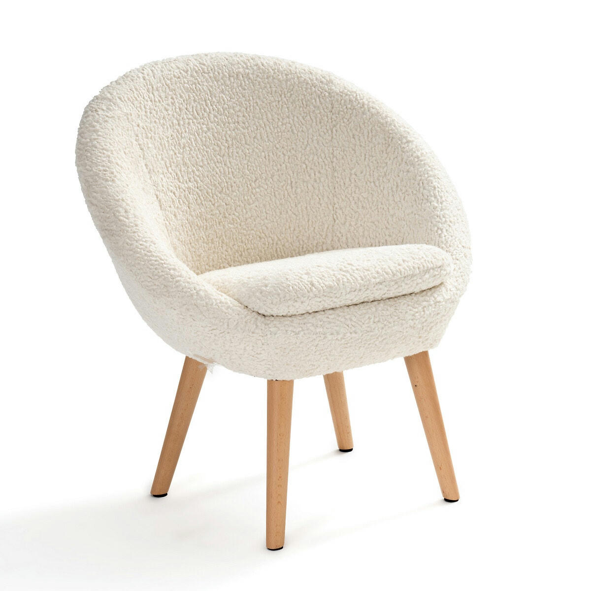 Fauteuil boule à bouclettes Jimi
