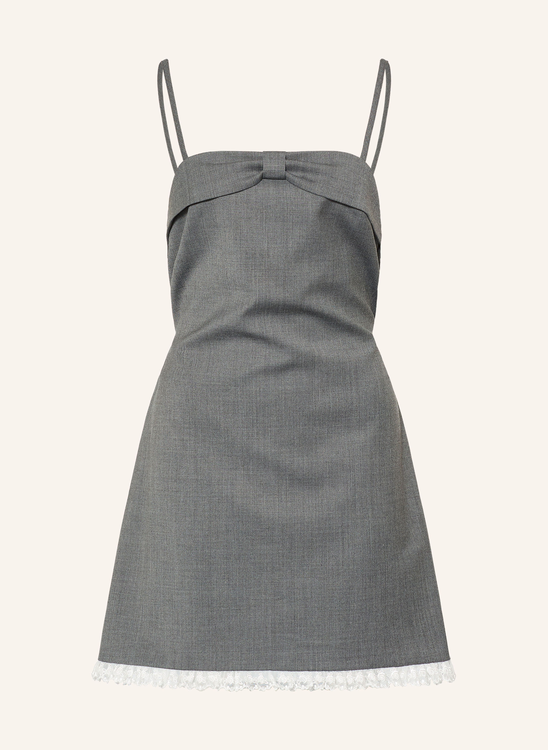 maje Kleid mit Spitze