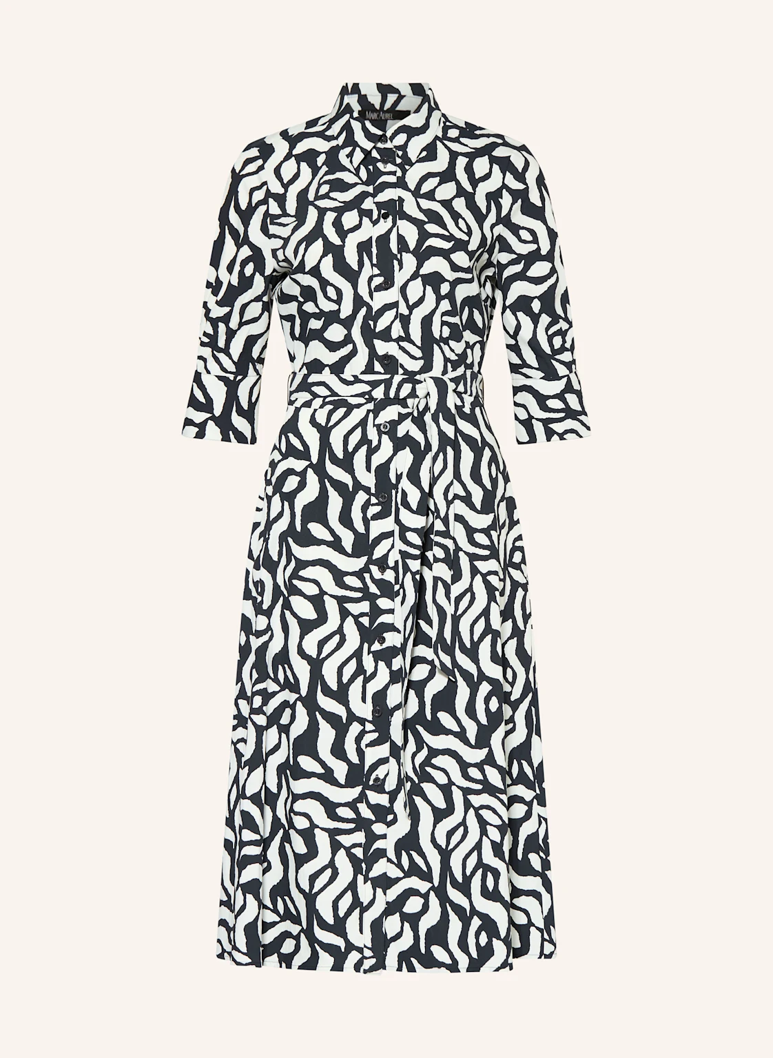 MARC AUREL Hemdblusenkleid mit 3/4-Arm