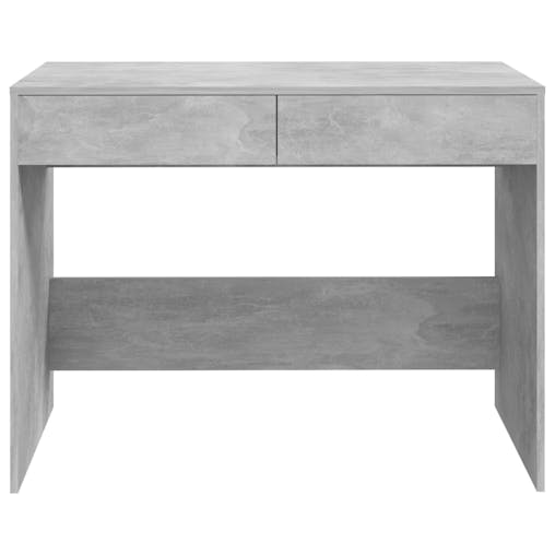 NNEVL Desk Concrete Grey 101x50x76.5 cm Engineered Wood