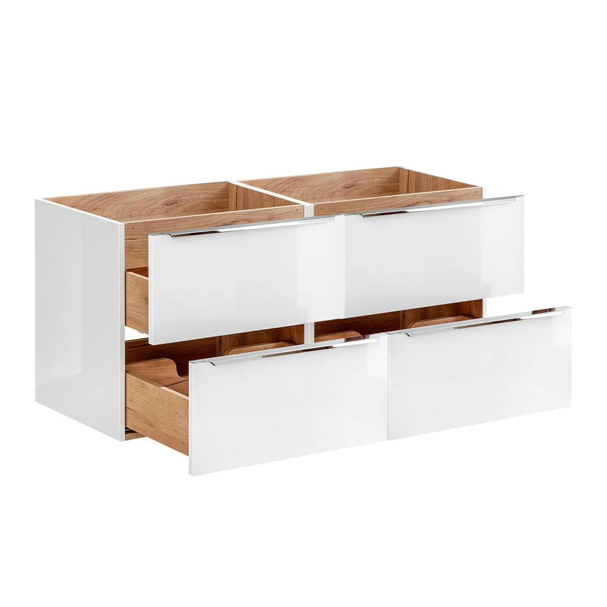 - Meuble sous-vasque 120cm blanc