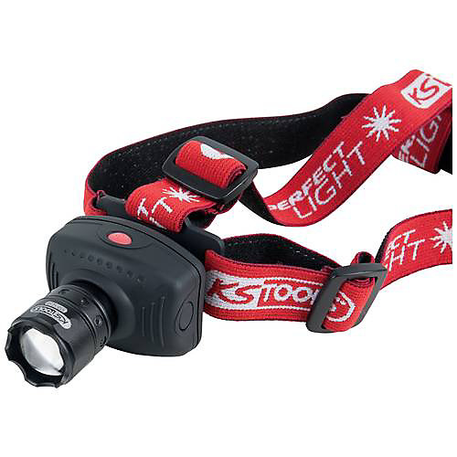 Lampe frontale LED KS Tools 550.1238 140 lm, 3 h, alimentation 3xAAA