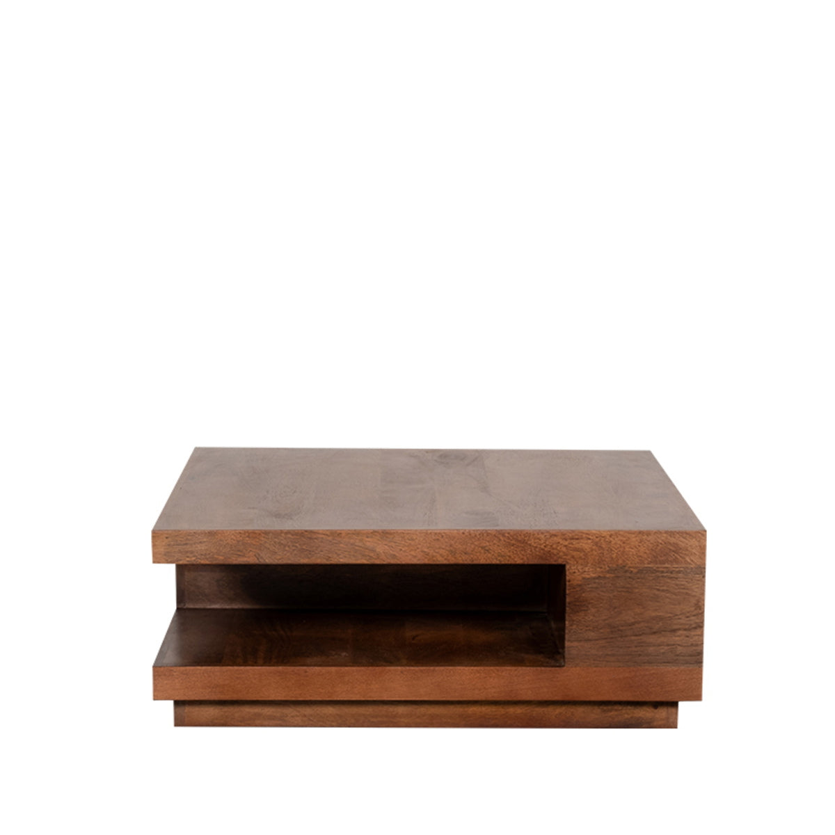 LABEL51 Salontafel Square - Naturel Mangohout - 80x80x30cm