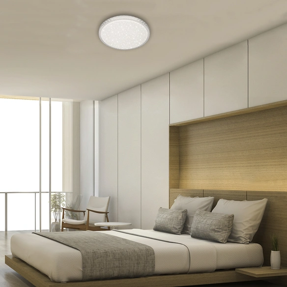 LED-Wand- und Deckenleuchte »MANTO«, ø: 39,3 cm, 24 W, 230 V