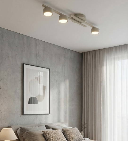 Lampa sufitowa Fragment 3xGX53 Mokka 73 cm