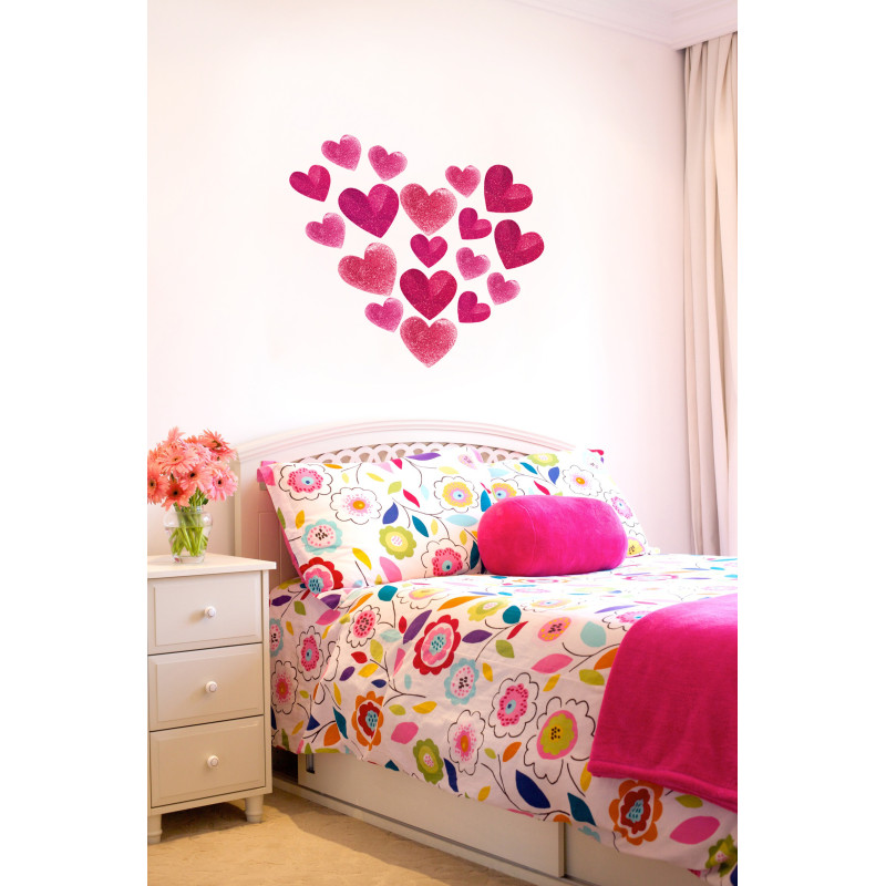 Planche de stickers Love 48 x 68 cm