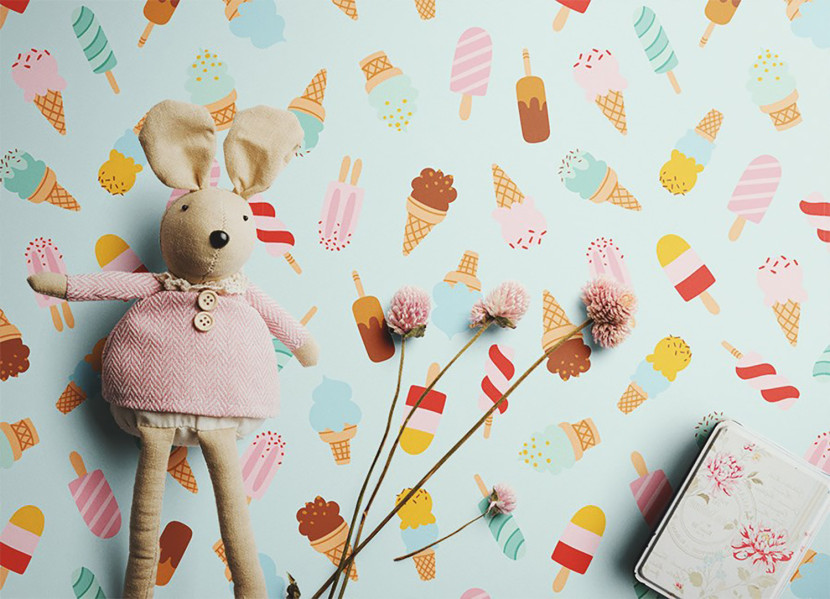 Dywan winylowy do domu Różnorodne lody 60 x 90 cm
