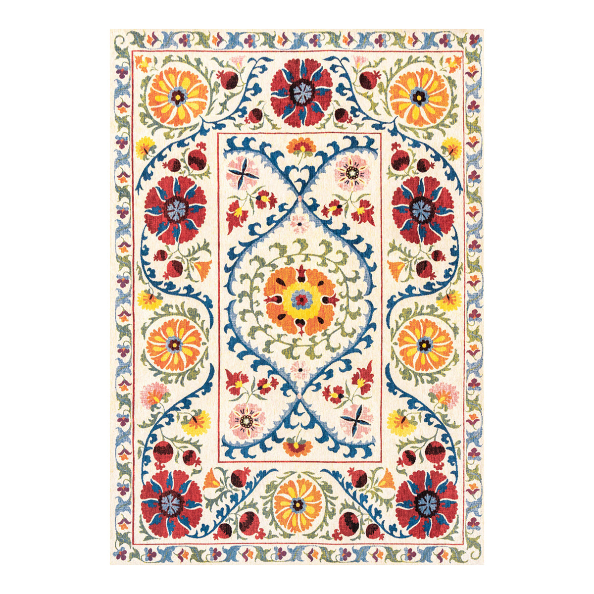 Ecorugs vloerkleed Origine - geel - 170x240cm