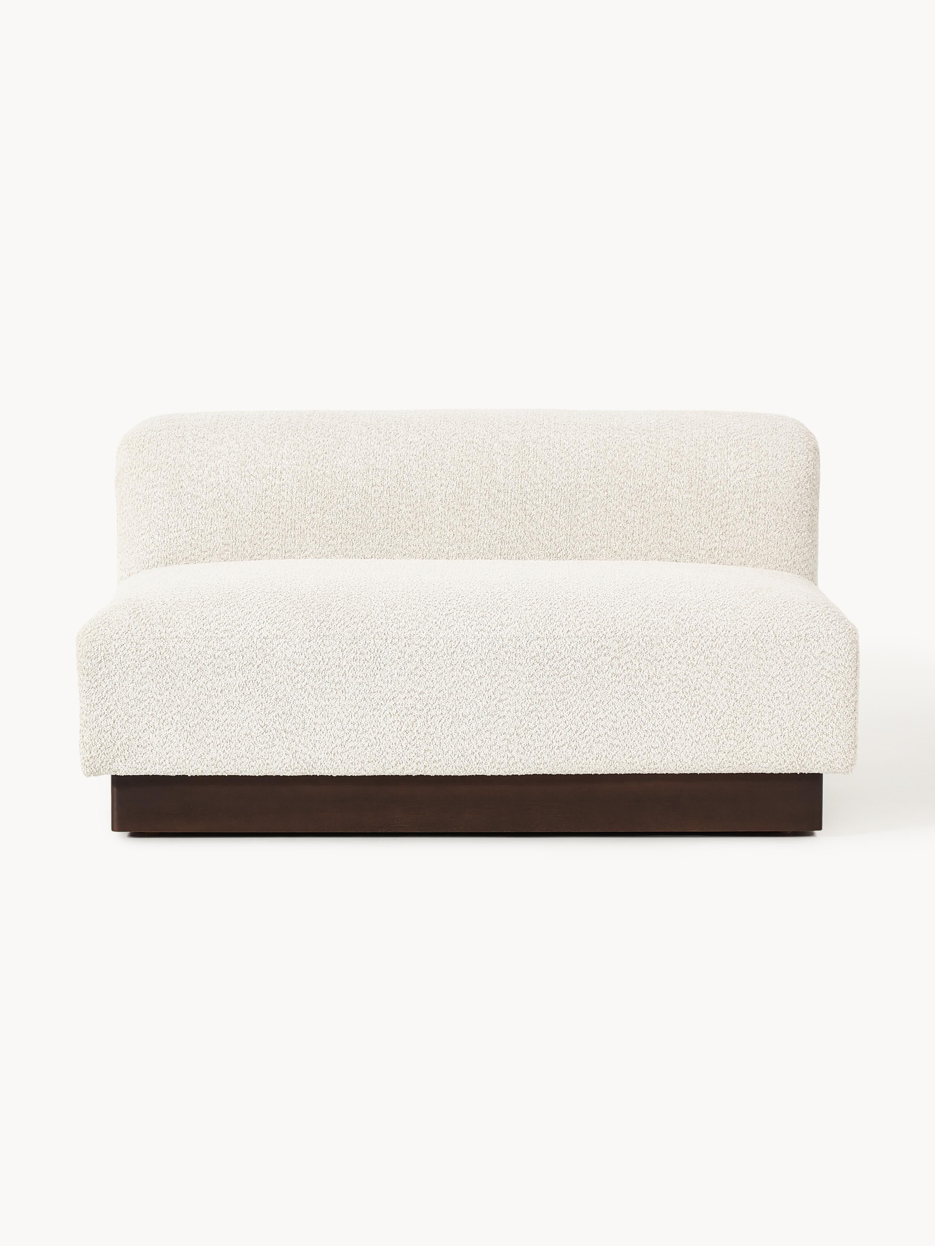 Sofa Natalie (2-Sitzer) aus Teddy-Bouclé