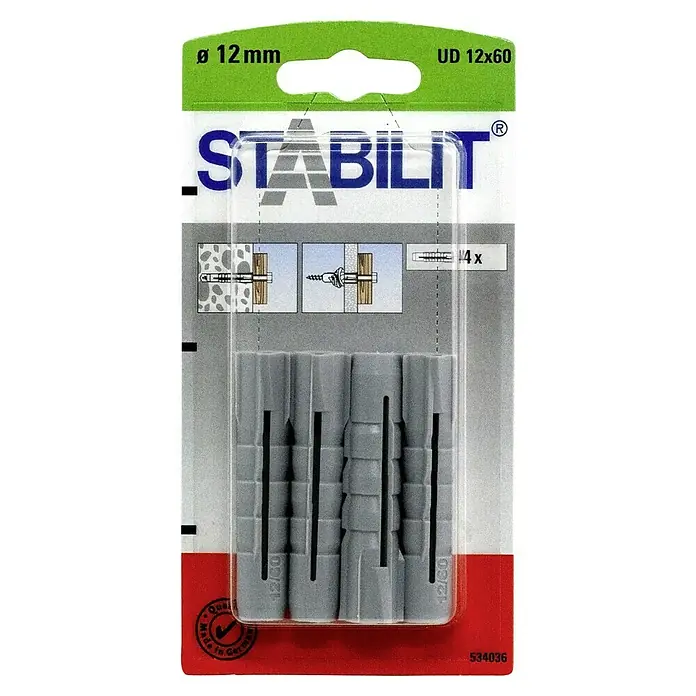 UNIVERSALPLUGG STABILIT 12X60 4-STK