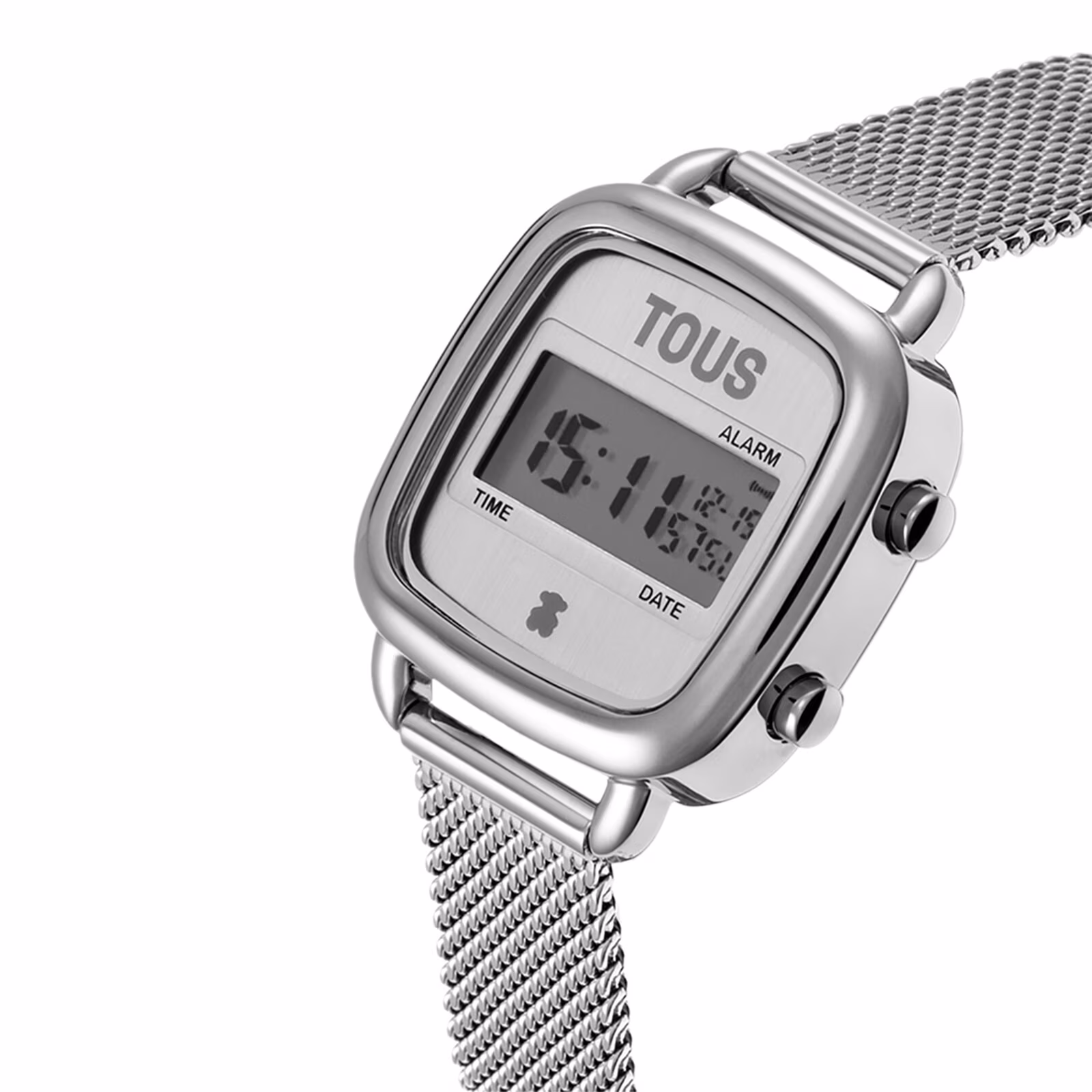 Reloj digital con brazalete de acero D-Logo Mini