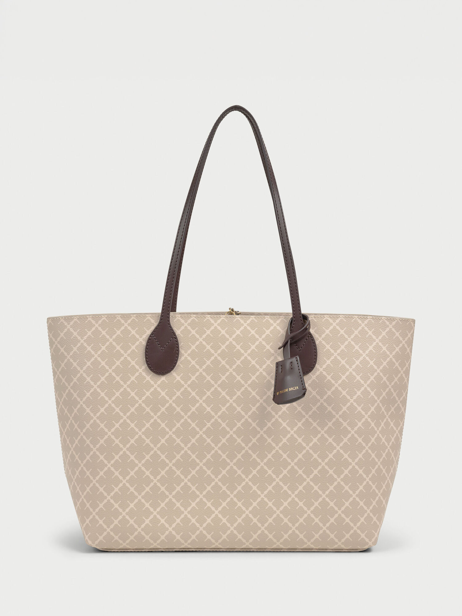 Abigail tote bag med print