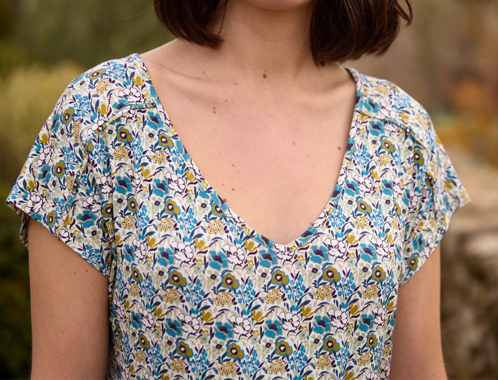 Robe longue impriméeRayonnante