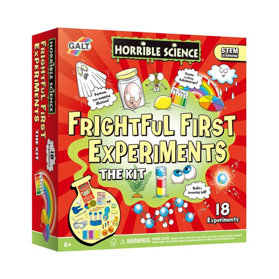 Horrible Science Frightful First Experiments Kit