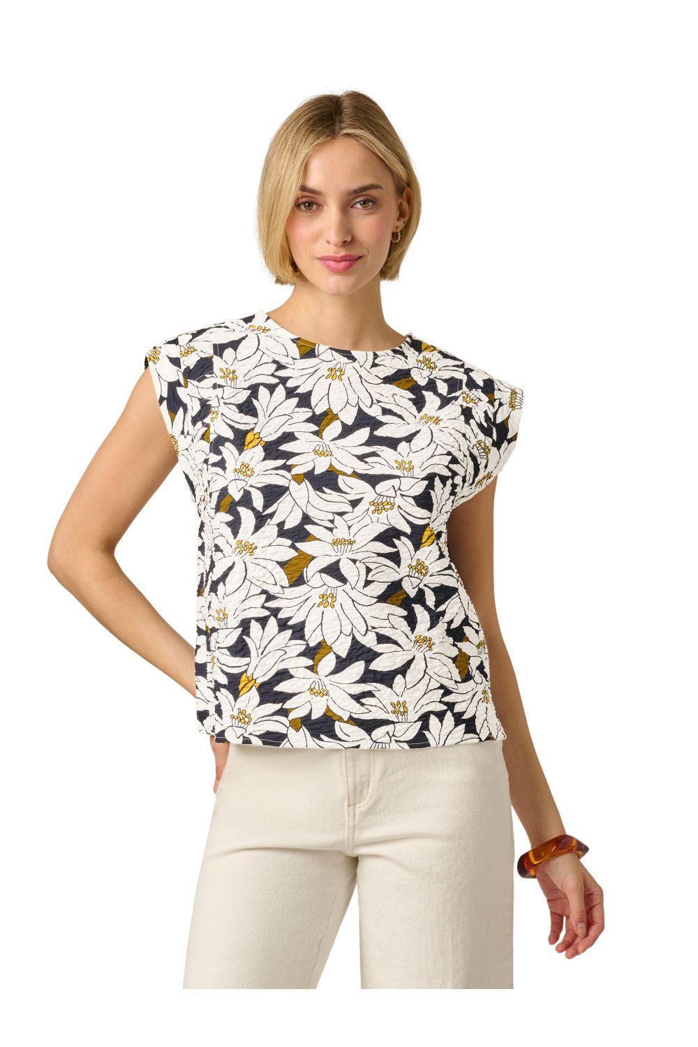 Adrianna Papell Extended Sleeve Blouse