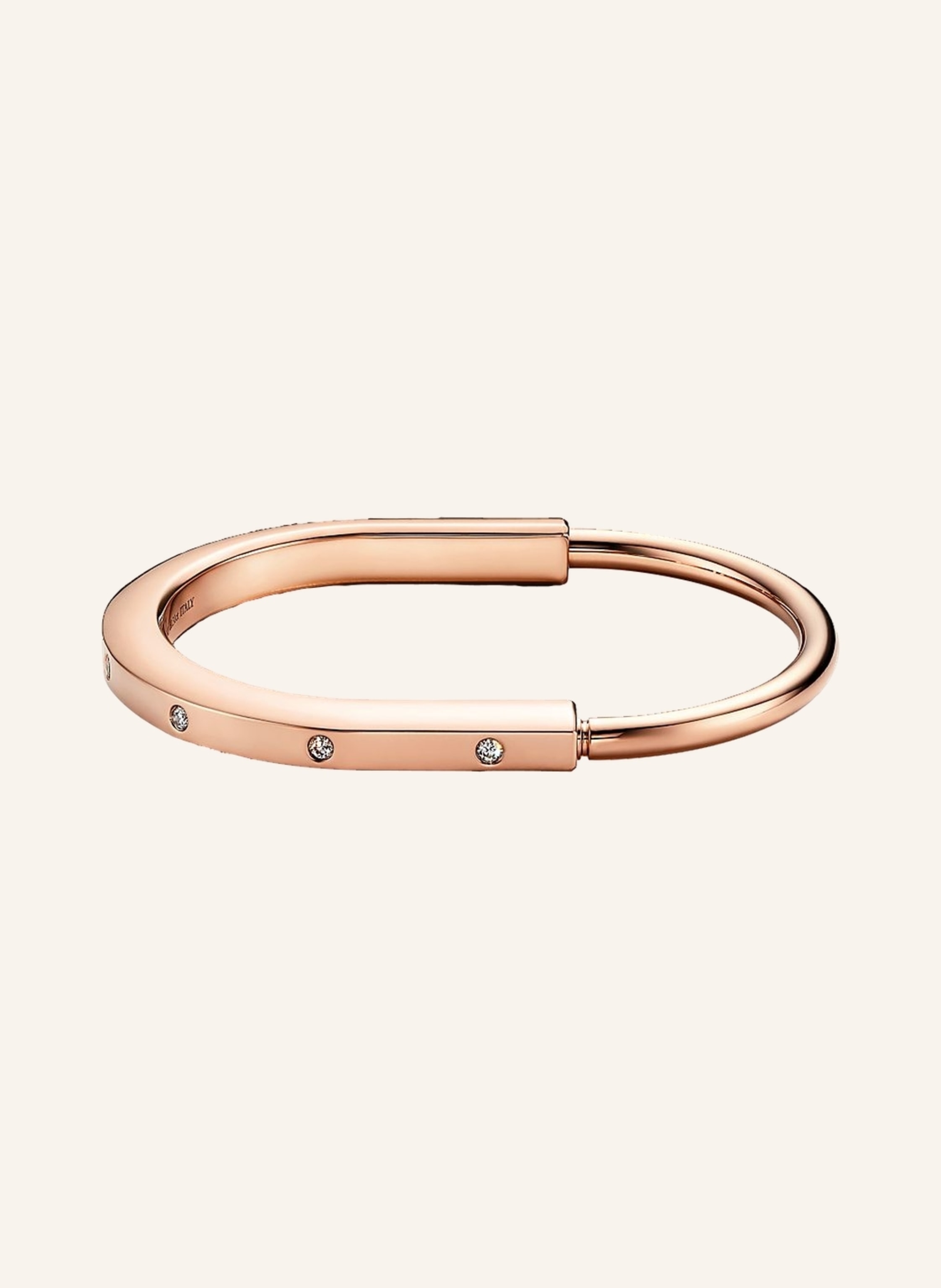 TIFFANY & Co. Armreif TIFFANY LOCK aus 18 Karat Roségold