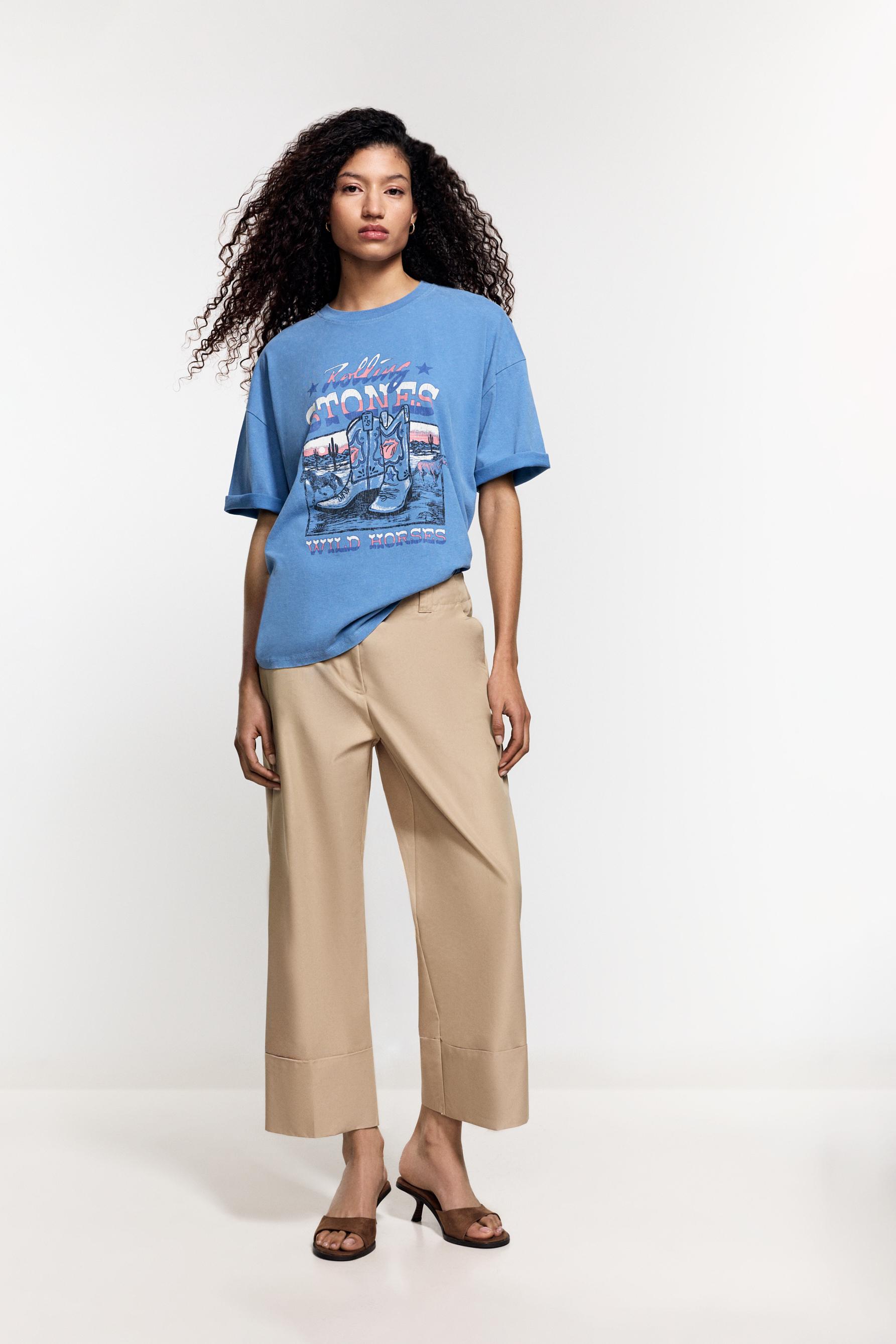 Camiseta oversize Rolling Stones ©Universal