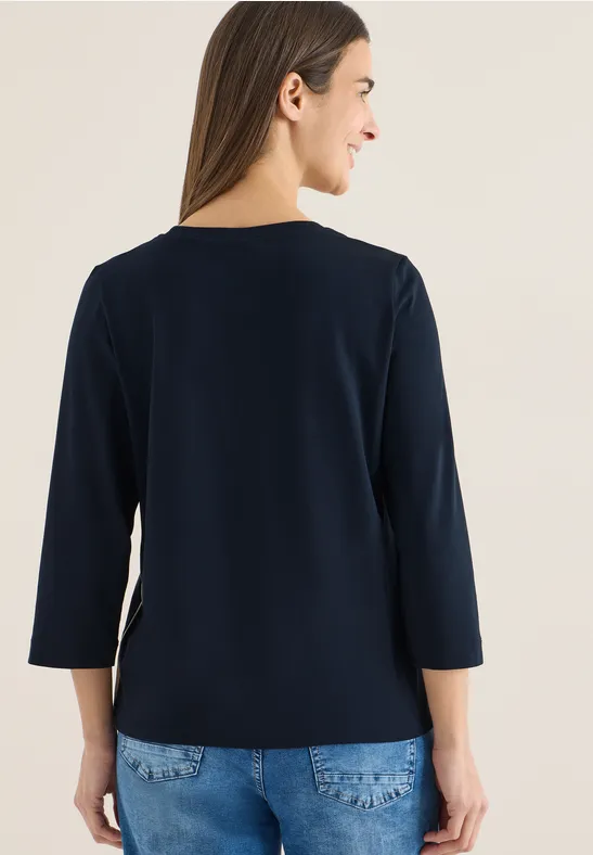 Shirt mit Tapedetail