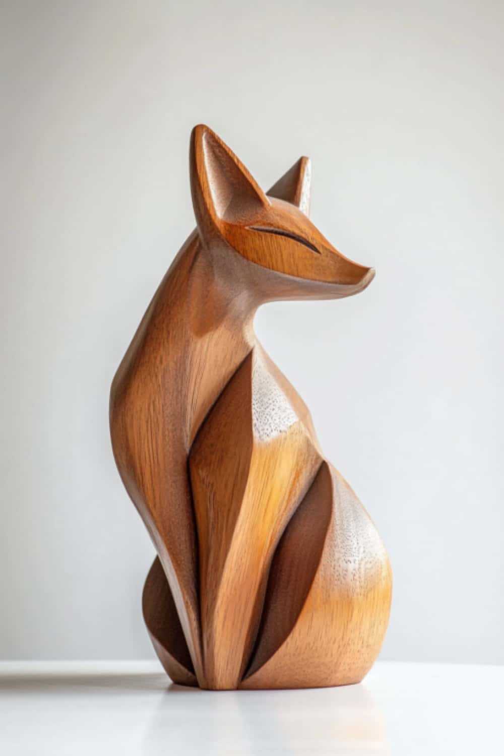 Fox Wood Sculpture #WA101